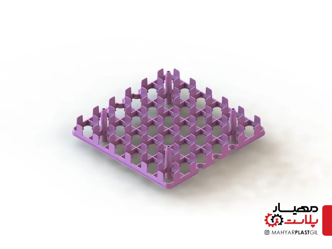شانه حمل تخم مرغ پلاستیکی (دستگاه جوجهکشی)